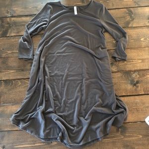 Gray Swing Dress